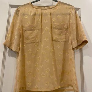 Marc by Marc Jacobs Sheer Pink Blouse